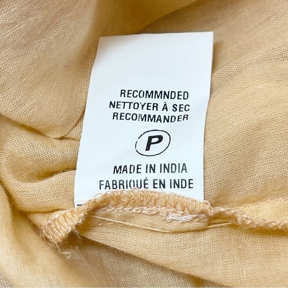 BLANK LONDON ANTHROPOLOGIE Women’s Multicolor TESSA Embroidered Neck Blouse PXS - Picture 7 of 8